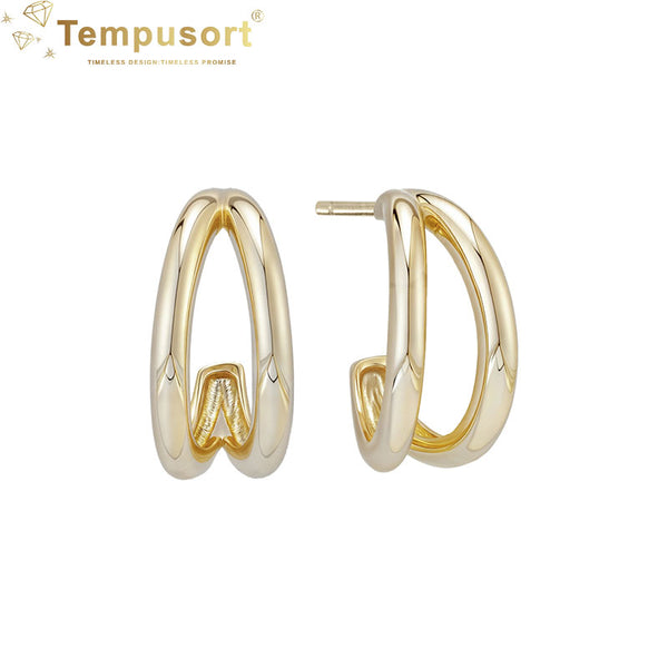 925 Sterling Silver Daily Stud Earrings
